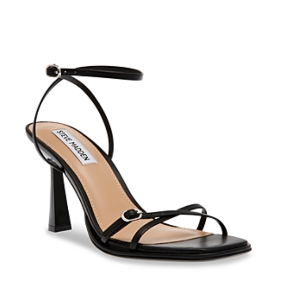 Steve Madden Zarya Women S Heels Black Leather Size 10 M